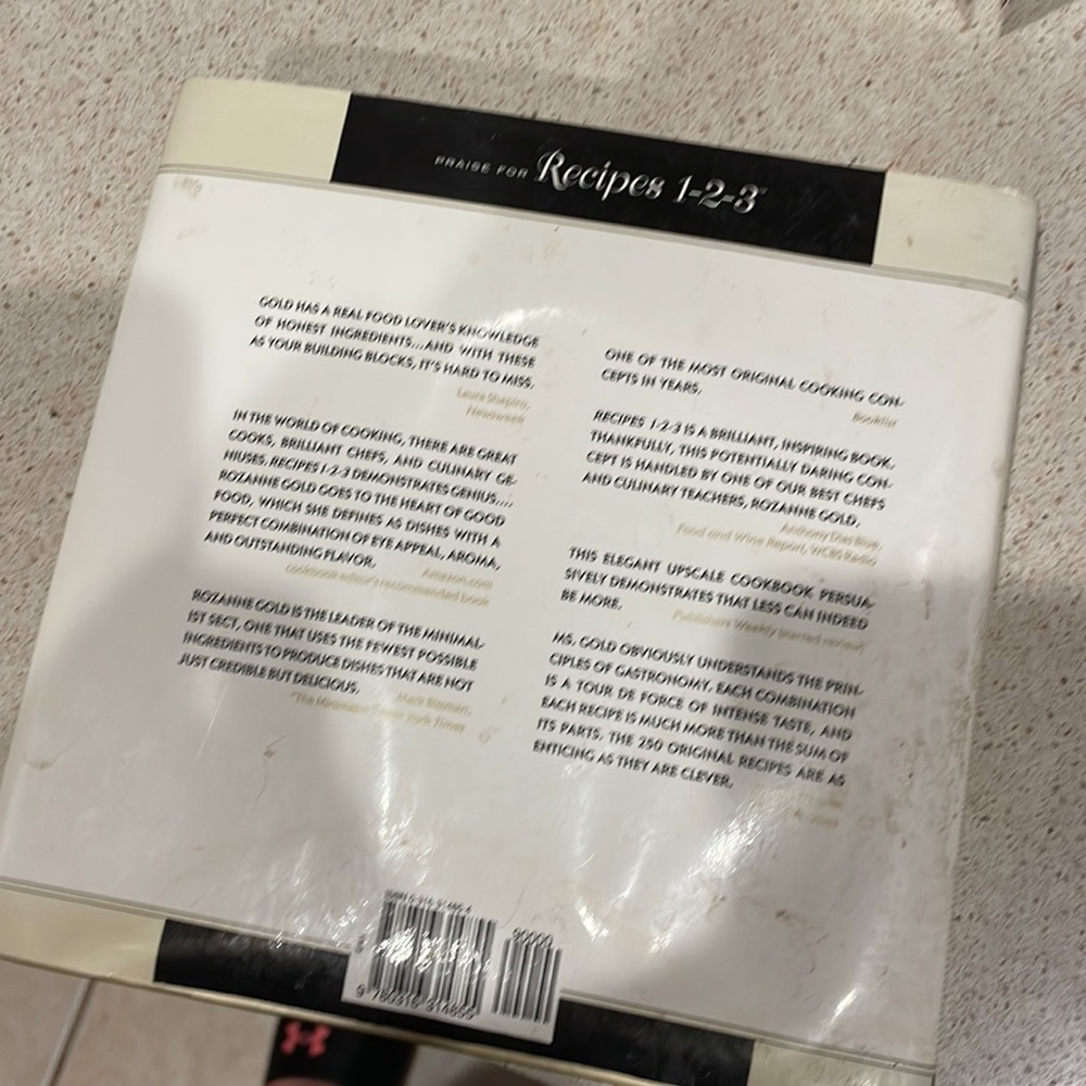 Recipes 1 • 2 • 3 Menu Cookbook by Roxanne Gold - Picture 2 of 7